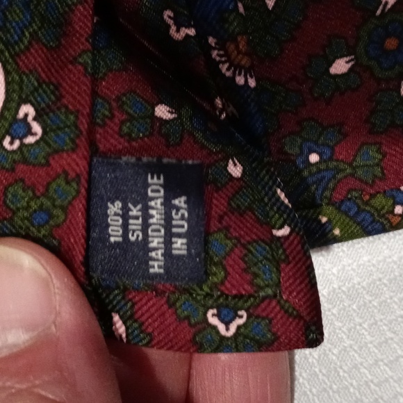 *PRINT* PAUL STUART necktie - Picture 4 of 6